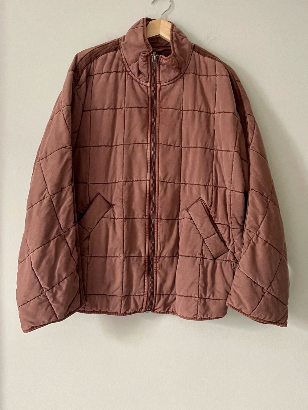 Free People Dolman Quilted Knit Jacket